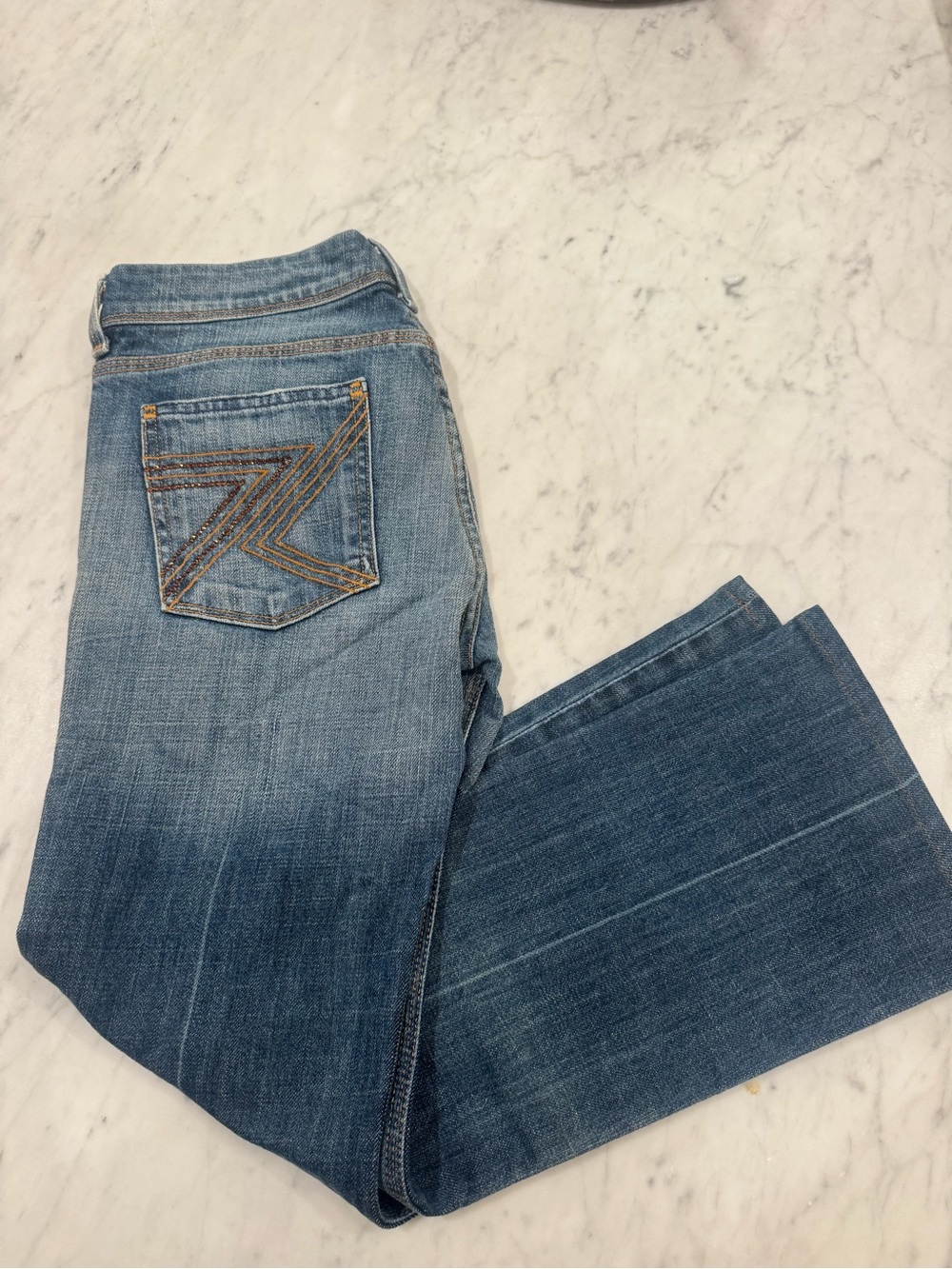 Vintage Y2K 7 for all Mankind Straight Leg Flynt Jeans